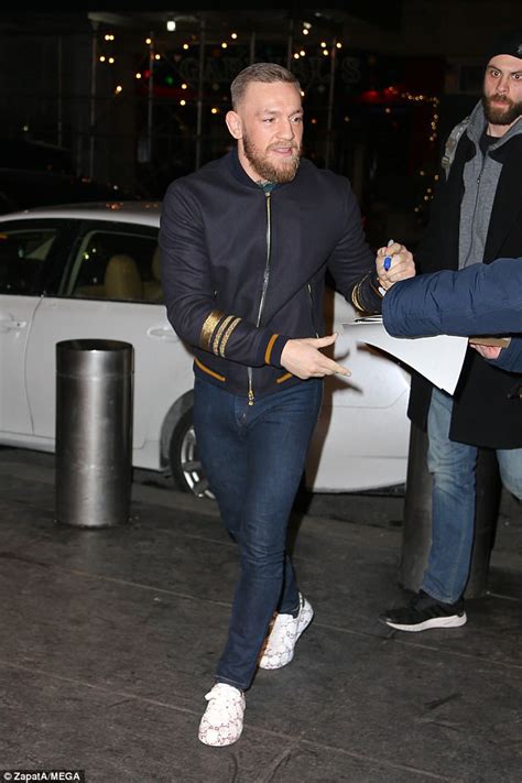 conor mcgregor gucci sneakers|UFC Star Conor McGregor Wears Gucci to His Weigh.